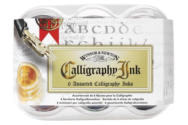 Kalligrafiblekk 6x30 ml