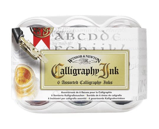 Kalligrafiblekk 6x30 ml