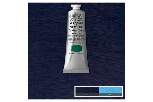 Winsor & Newton Professional Acrylic, 60 ml, Sininen, Tuubi