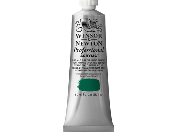 Winsor & Newton Professional Acrylic, 60 ml, Blå, Rør