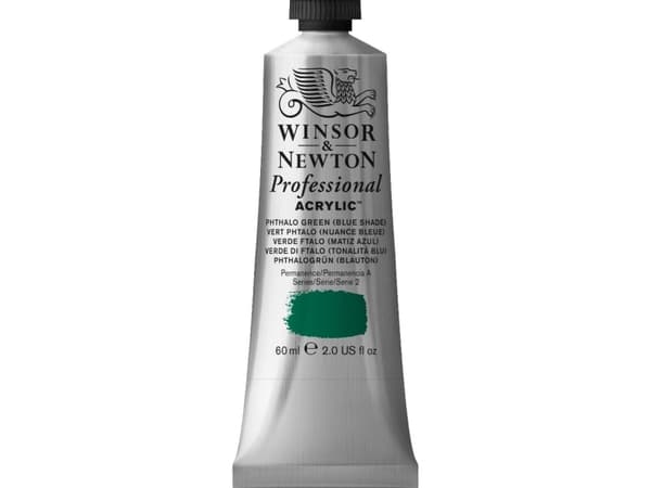 Winsor & Newton Professional Acrylic, 60 ml, Grønn, Rør