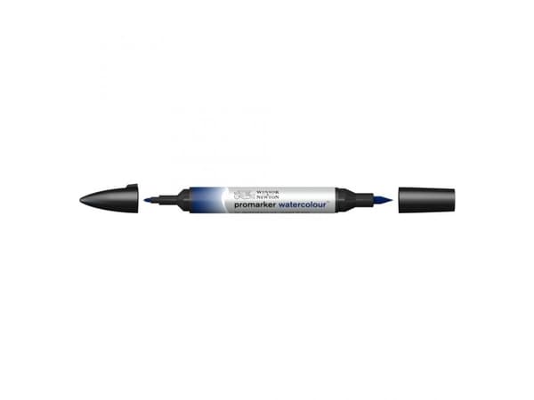 Winsor & Newton 0201541, Blå, Assorterte farger, Prussian Blue Hue, Fin/medium, Meisel-/kulespiss, Rund