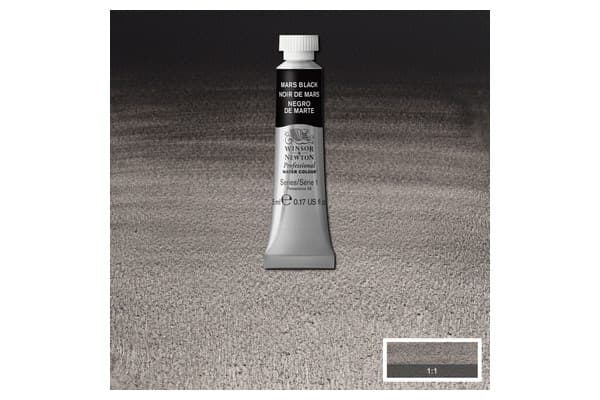 Watercolour proff. 5ml Mars Black 386