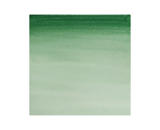 Cotman watercolour 1/2 pan Hookers Green Dk 312