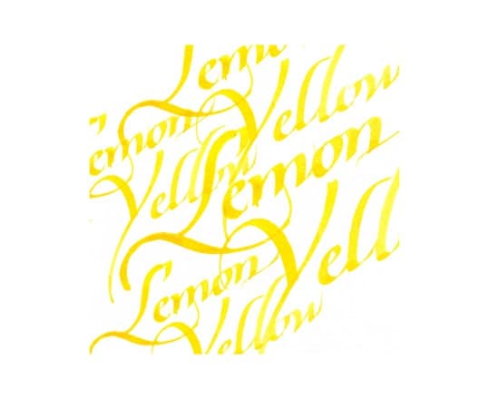 Calligraphy Ink 30M Lemon Yellow 345