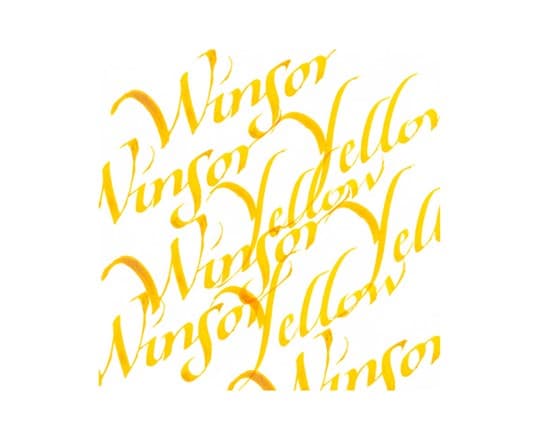 Calligraphy Ink 30Ml Winsor Yellow 730