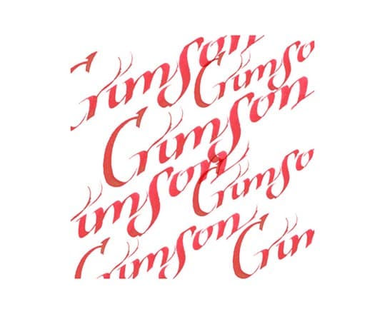 Winsor & Newton Calligraphy, Rød, 30 ml, 1 stykker