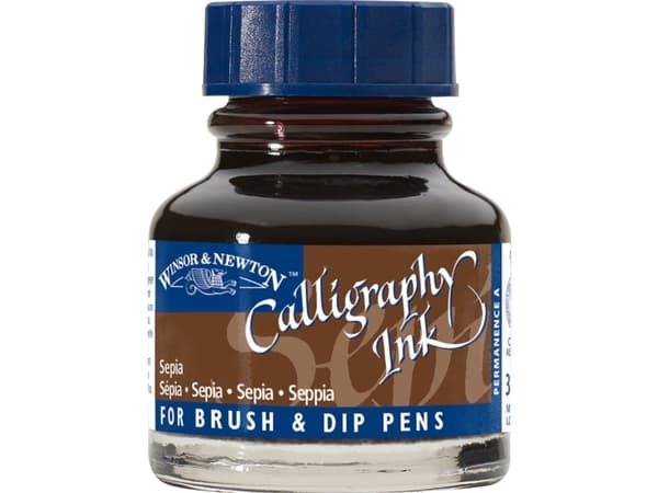 Winsor & Newton Calligraphy, Brun, 30 ml, 1 stykker
