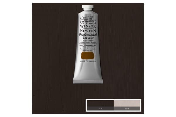 Proff. acrylic 60ml burnt umber 076