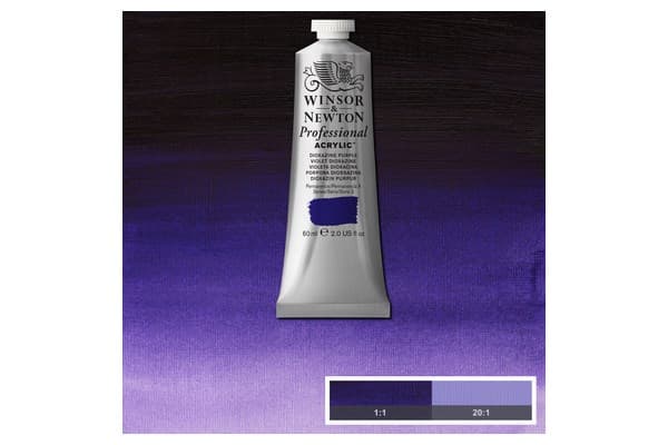 Winsor & Newton Professional Acrylic, 60 ml, Lilla, Rør