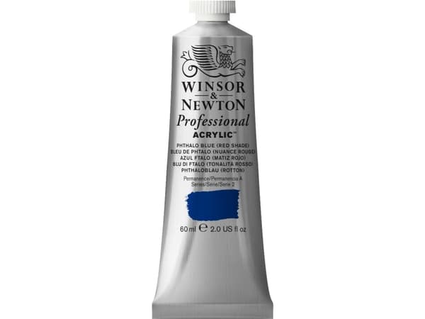 Winsor & Newton Professional Acrylic, 60 ml, Blå, Rör
