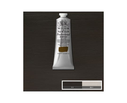 Prof Acrylic 60ml Raw Umber 554