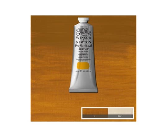 Prof Akryl 60ml Yellow Oker 744