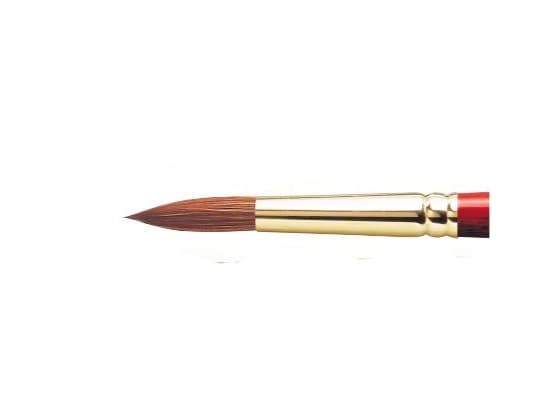 Winsor & Newton Sceptre Gold II, Enkeltpensel, Rund børste, Sabelhår / Syntetisk