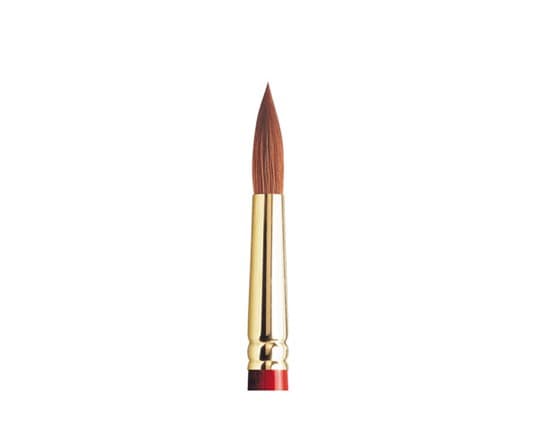 Winsor & Newton Sceptre Gold II, Enkeltpensel, Rund børste, Sabelhår / Syntetisk