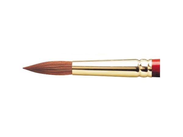 Winsor & Newton Sceptre Gold II, Enkeltpensel, Rund børste, Sabelhår / Syntetisk