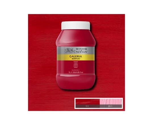 Galeria Acrylic 1L Crimson 203