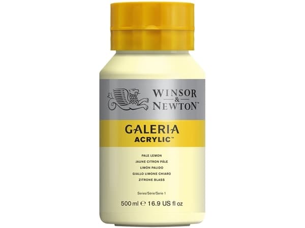 Galeria Acrylic 500Ml Pale Lemon 434