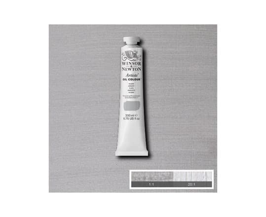 Artists oil colour 200ml silver 617