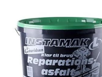 Reparationsasfalt 0-8mm - Instamak 25kg spand med grönt låg