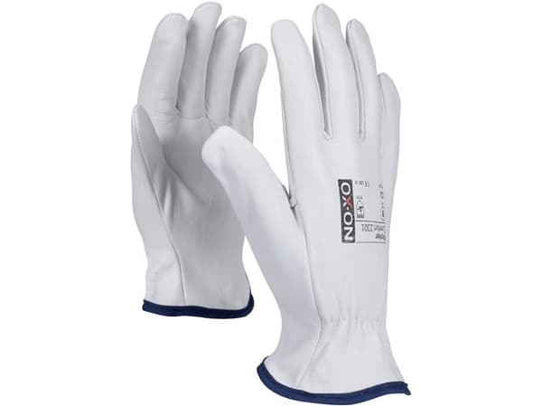 OX-ON svetshandske storlek 10 - Worker Comfort 2301, handske i mjukt getskinn, ofodrad