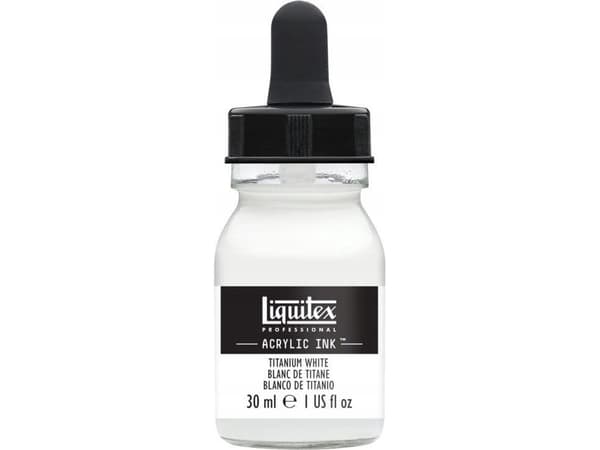 Prof akrylbläck 30Ml Titanium White 432