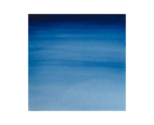 Watercolour proff. 1/2 pan Prussian Blue 538