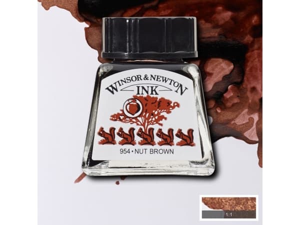 Drawing Ink 14ml Nut Brown 441