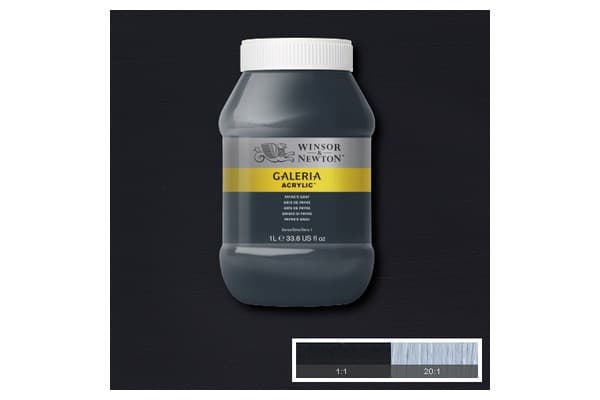 Akryyli Galleria 1L Paynes Harmaa 465