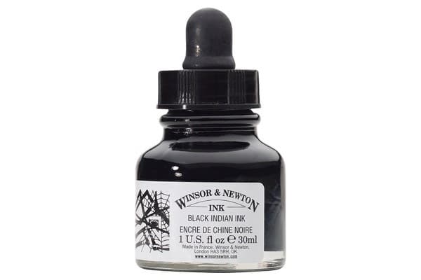 Winsor &amp; Newton Winsor &amp; Newton Teckningsbläck Svart Bläck 30ml uniw