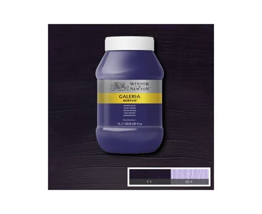 Winsor & Newton Galeria Acrylic, 1000 ml, Fiolett, Krukke
