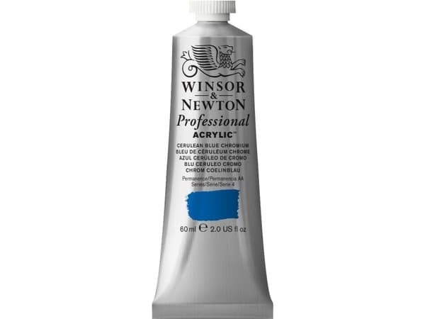 Winsor & Newton Professional Acrylic, 60 ml, Blå, Rør