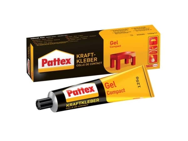 Pattex 9H PCG2C, Gele, Rør, 125 g