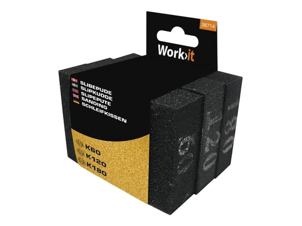 Work>it® slibepude K60/K120/K180