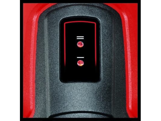 Einhell TE-HA 18 Li, Varmluftspistol, Svart, Röd, 200 l/min, 550 ° C, 200 l/min, 350 ° C
