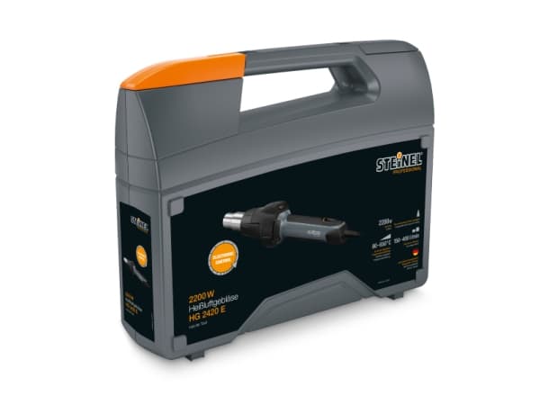 STEINEL HG 2420 E, Grå, 400 l/min, 650 °C, 150 l/min, 80 °C, AC