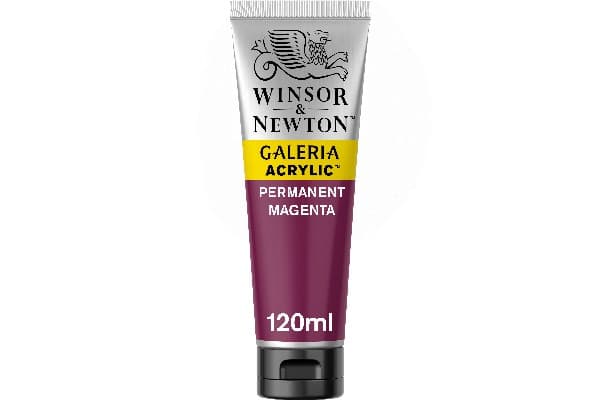 Winsor & Newton Galeria Acrylic 120Ml Perm Magenta 488