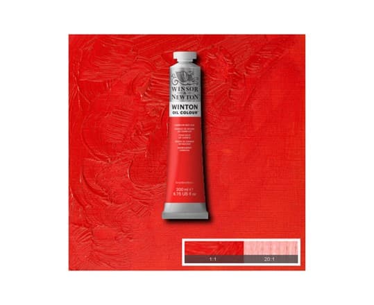 Winton oil 200ml cadmium red hue 095