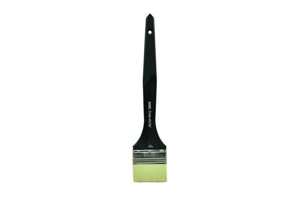 Free Style Brush Large Flat 3 Inch Long Handle