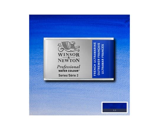 Watercolour proff pan French Ultramarine 263