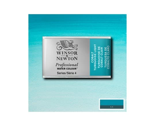 Watercolour proff pan Cob Turquoise Light 191
