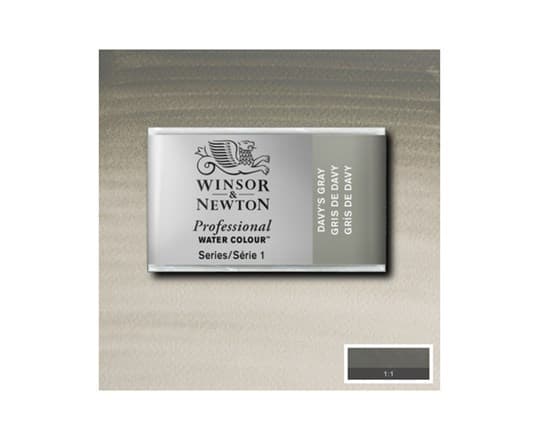 Watercolour proff pan Davys Grey 217