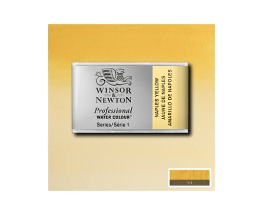 Watercolour proff pan Naples Yellow 422