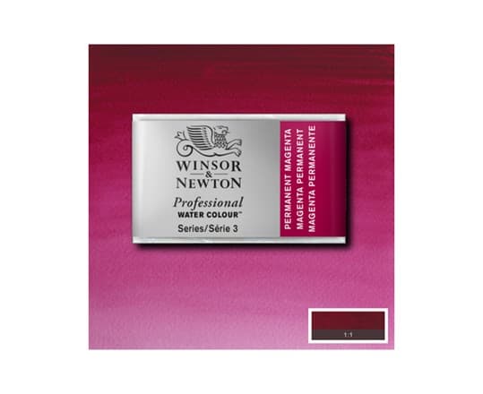 Watercolour proff pan Perm Magenta 489