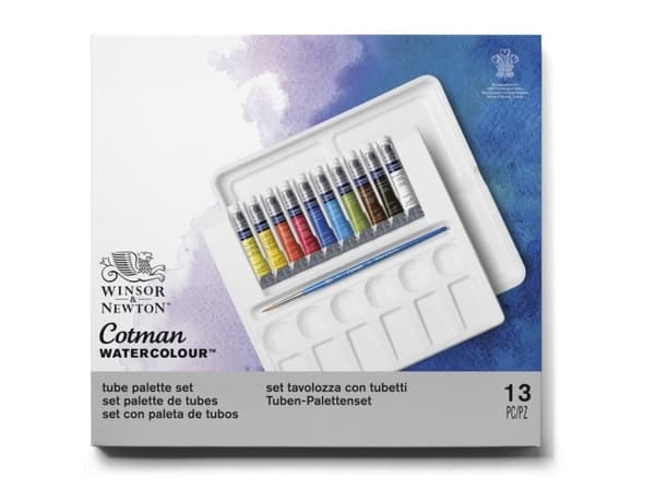 Winsor & Newton 5012572005913, 8 ml, Sort, Blå, Brun, Grønn, Rosa, Rød, Hvit, Gult, 10 stykker