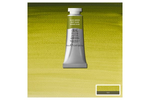 Watercolour proff. 14ml Olive Green 447