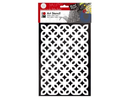 Marabu 028500004, Kunststensil, Voksne & barn, Hvit, 297 mm, 210 mm