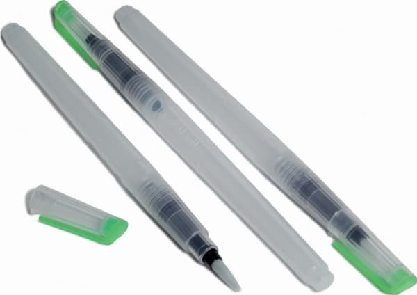 Penselsæt m/8ml vandbeholder 3stk. ass.