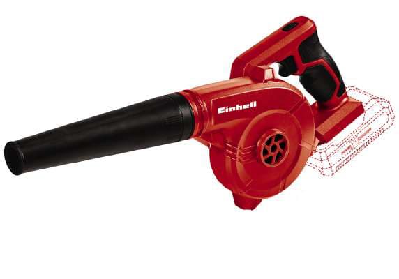 Einhell TE-CB 18/180 Li-Solo, Käsipuhallin, 180 km/h, Musta, Punainen, 15500 RPM, 91 dB, 18 V - SOLO