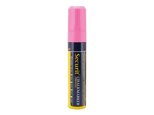 Chalkmarker Securit Original rosa 7-15mm blockspets